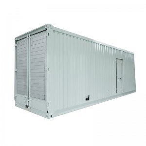 Reserve standby container diesel generator 200KW/250KVA macht stille lûddichte generator sets