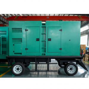 120KW/150KVA mobiele aanhangwagen dieselgenerator stille waterdichte dieselgeneratorset stroomgenerator