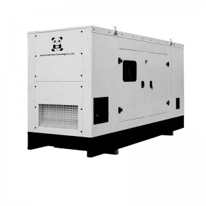 80KW / 100KVA kakuatan jempé suluh efisien solar generator soundproof 3 fase Generators diatur