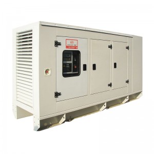 100 kW/125 kVA Leistung, leiser Dieselgenerator, wassergekühlte Generatoren für den Heimgebrauch im Hotel