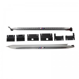 White Running board OEM Style Fits For for BMW X6 X5 X3 Side Step