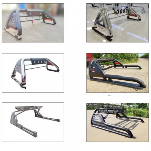 Custom Black  Roll Bar 4×4 Pickup Truck Roll Bar  for nissan Navara Np300  Mazda Bt50