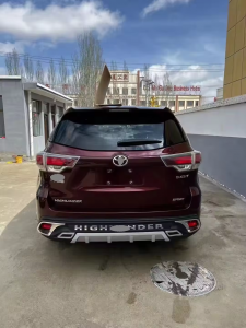 Front and Rear Bumper Guard for  toyota highlander 2015 2016 2017