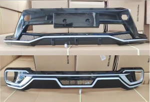 Front and Rear Bumper Guard for  toyota highlander 2015 2016 2017