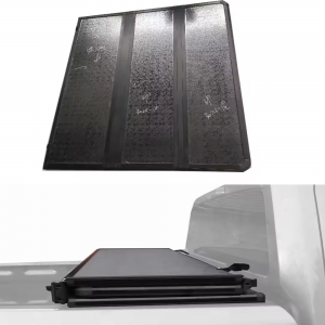Aluminum Hard Retractable Truck Pickup Bed Cover Manual Tonneau Cover for toyota tundra  Tacoma