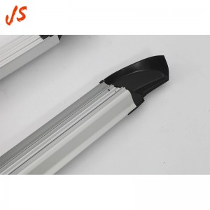 Silver Running Board Nerf Bars Side Steps Step Rails Compatible with MAXUS T60 T70 Hilux Revo VIGO