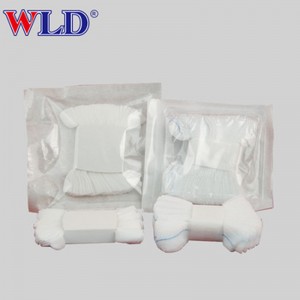 New Delivery for Sterile Non-Woven Sponges - sterile or non sterile CE ISO medical use disposable cotton filled gauze tampon – WLD