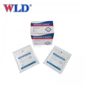 OEM/ODM Manufacturer Gauze Roll - Medical 100% Cotton Disposable Gauze Swabs Gauze Sponges Absorbent Gauze Pads – WLD