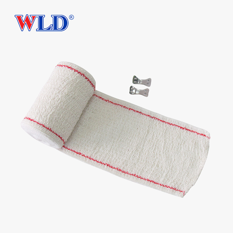 OEM Disposable Medical Hospital Gauze Supply Skin Color High Elastic Cotton  Crepe Bandage factory and manufacturers