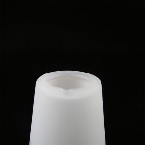 Simple hotel frosted white glass ceiling lamp shade Lampshade Replacement round milk glass cover for ceiling lamp