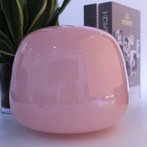 Pink Household Glass Lampshade Cover Replacement For Ceiling Lamp