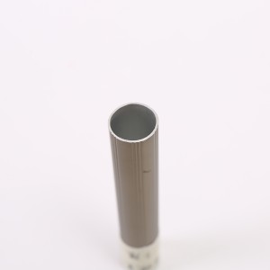 Aluminum tube for fishing rod