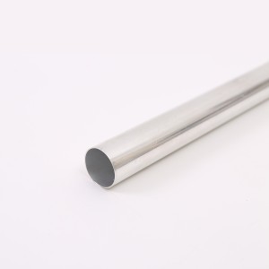 Aluminum tube use for mop handle sand blasted anodized