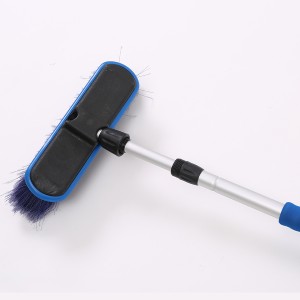 Aluminium brushes to clean windows and walls
