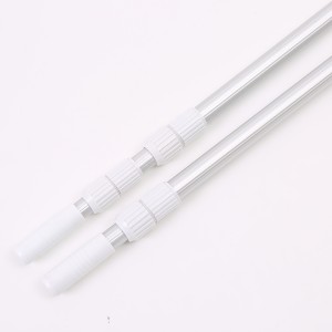 2 section aluminum swimming pool pole cleaning tools