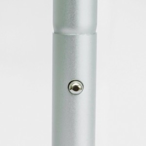 Portable aluminum telescopic pole