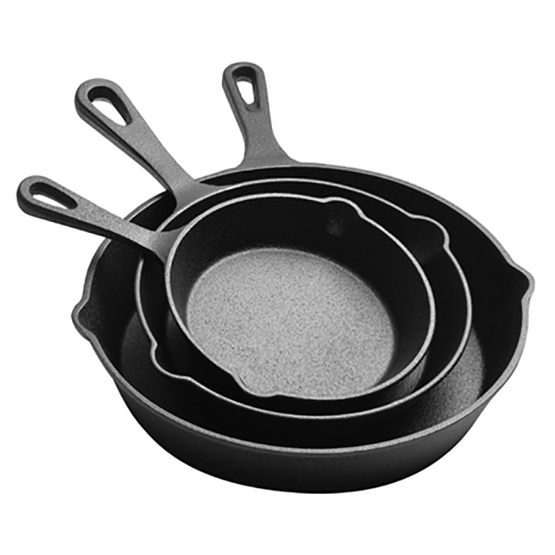 Cast Iron 6” 8” 10” skilletP707172 Featured Image