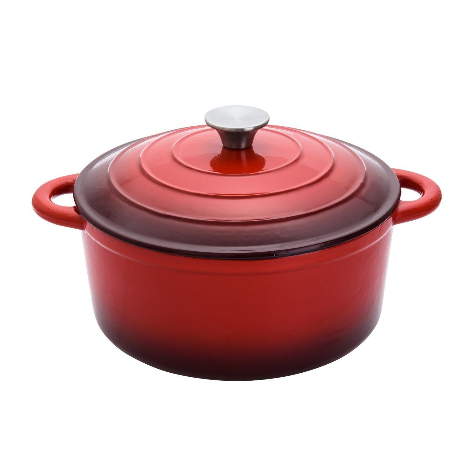 Low price for Enamel Cookware Cast Iron Casserole Braisers - Round cast iron casserole A20 – Jinshengyuan