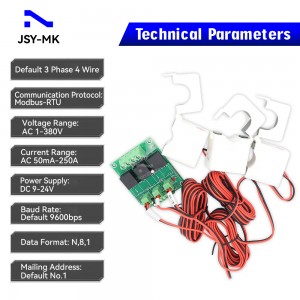 JSY-MK-333G 250A Three Phase AC Bidirectional Energy Metering Module