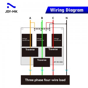 JSY-MK-333G 250A Three Phase AC Bidirectional Energy Metering Module
