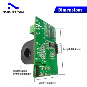 JSY-MK-194T Single Phase Bidirectional TTL Energy Meter Module With One Open CT