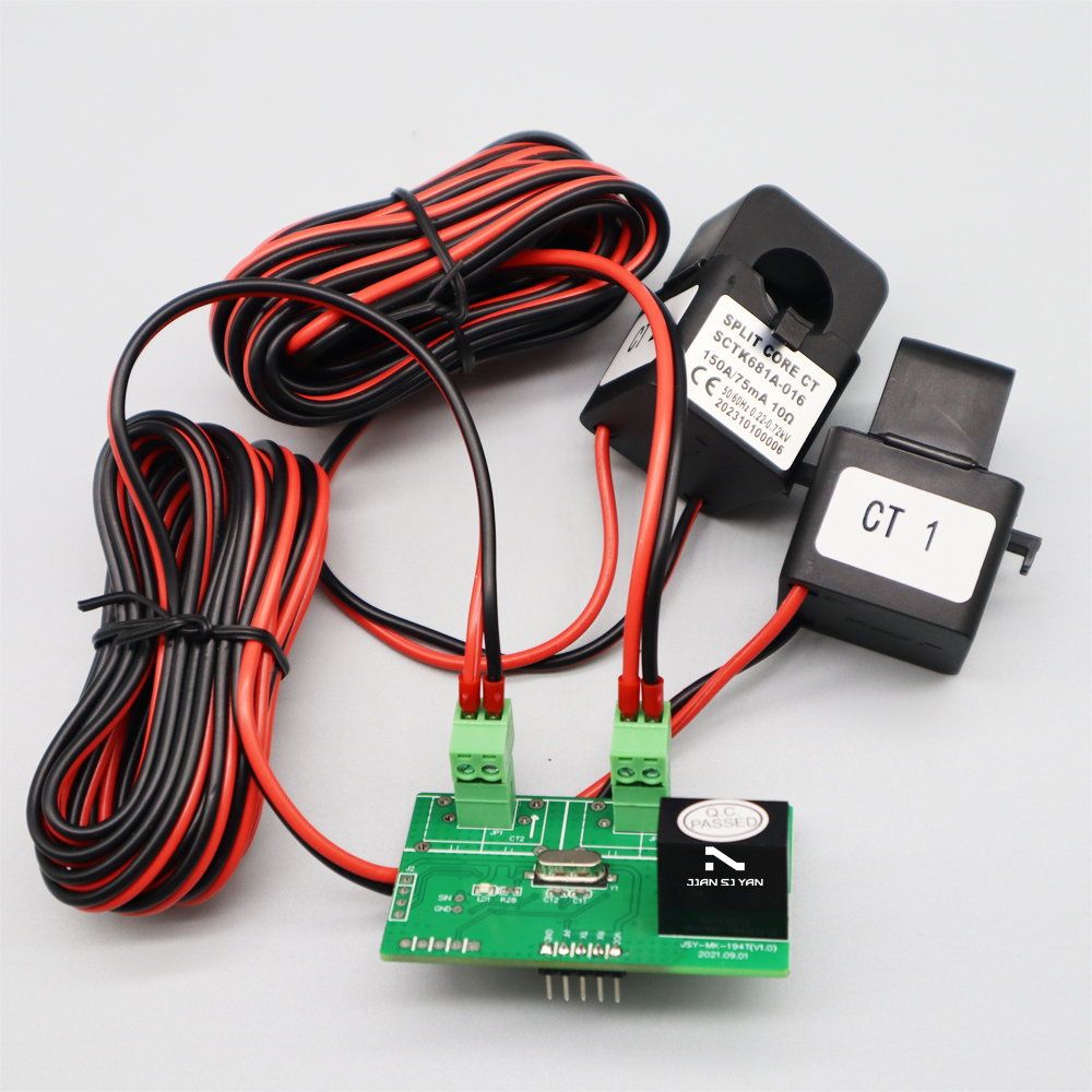 JSY-MK-194T Single Phase Bidirectional Metering Power Meter Module With Two Open CT