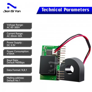 Factory Outlets Harmonic Meter – JSY1003F Single phase mutual inductance electric energy metering module – JIAN SI YAN