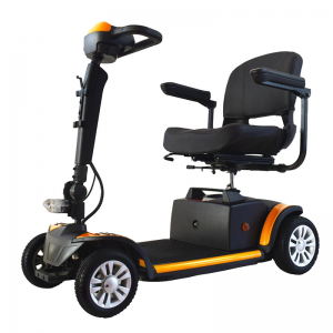 Jiangte 4 Wheels Detachable CE Mobility Scooter FM10-20AH For Elderly，red/blue/orange/yellow Available
