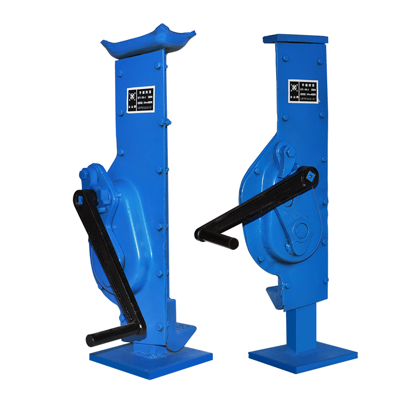 Wholesale Discount Cement Mortar Mixer Manufacturers –  Manual straddle mechanical rack track lifter manual screw jack  – JTLE
