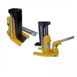 Hydraulic Claw toe jacks oil pressure manual track lifting machine