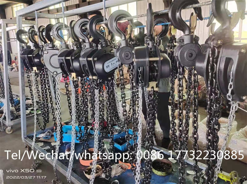 Lifting tripods 5T 3M, Chain block 5T2M, Belt 5T2M export to Vietnam