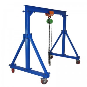 Mobile Portable Gantry Cranes For Industrial Factory Warehouse 1 2 3 5 10ton