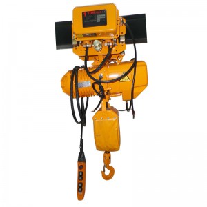 Electric Chain Hoist For Construction Lifting Equipment Crane With Hook Building Block Motor 1, 2, 3, 5ton