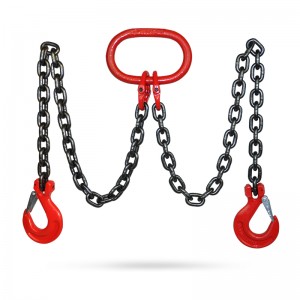 Iron lifting sling chain for traveling crane lifting tool