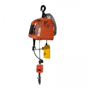 Portable Traction Electric Hoist 500kg Electric Winch Wire Rope Hoist Lifting Tools Windlass