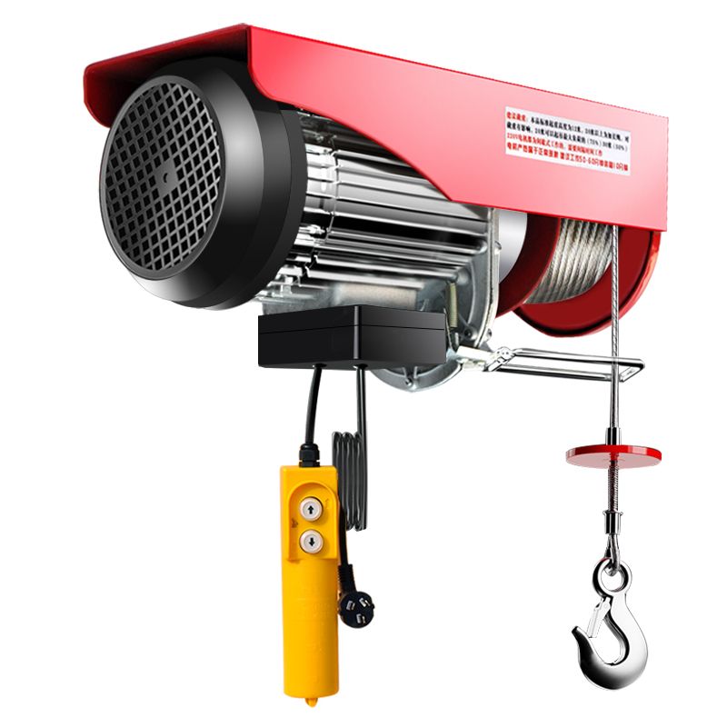 Wholesale OEM Portable Traction Electric Hoist Quotes Pricelist –  Mini wire rope chain Electric Hoist Winch with hand control, wireless remote control 100-1000kg  – JTLE