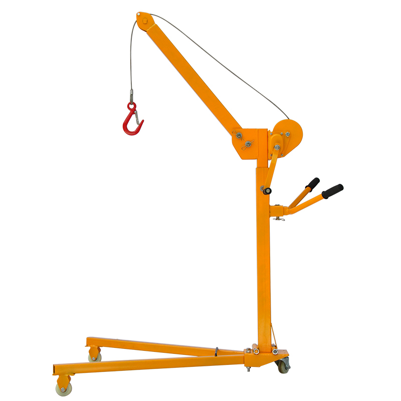 What is the manual lifting crane