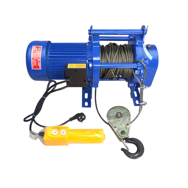 What is specification of winch and crane in Jinteng hoisting company