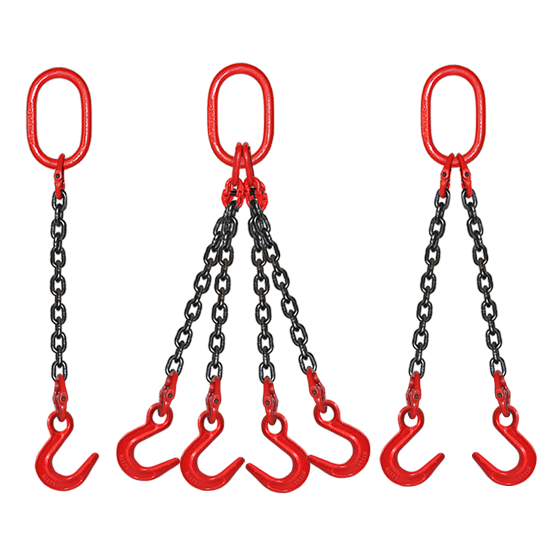 What are the routine inspections for chain hoisting sling?