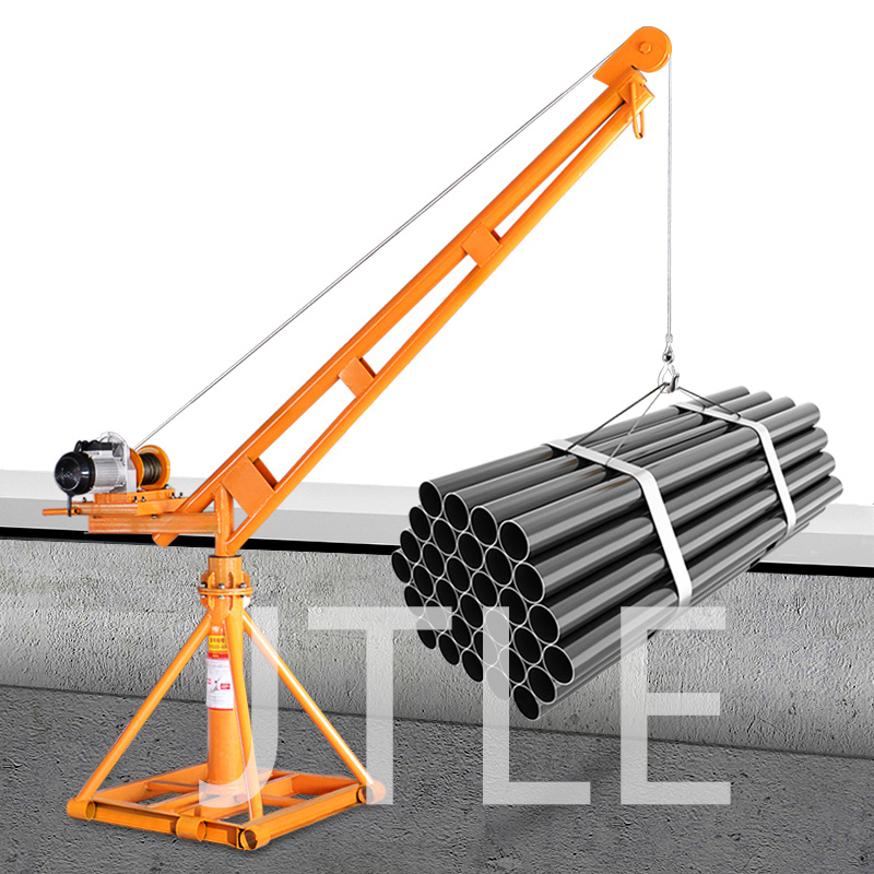 How to replace the wire rope of the mini hoist crane