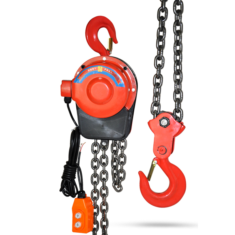 What are the scope of application and structural characteristics of electric chain hoist?