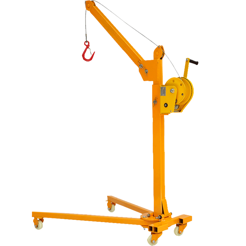 What is manual lifting crane