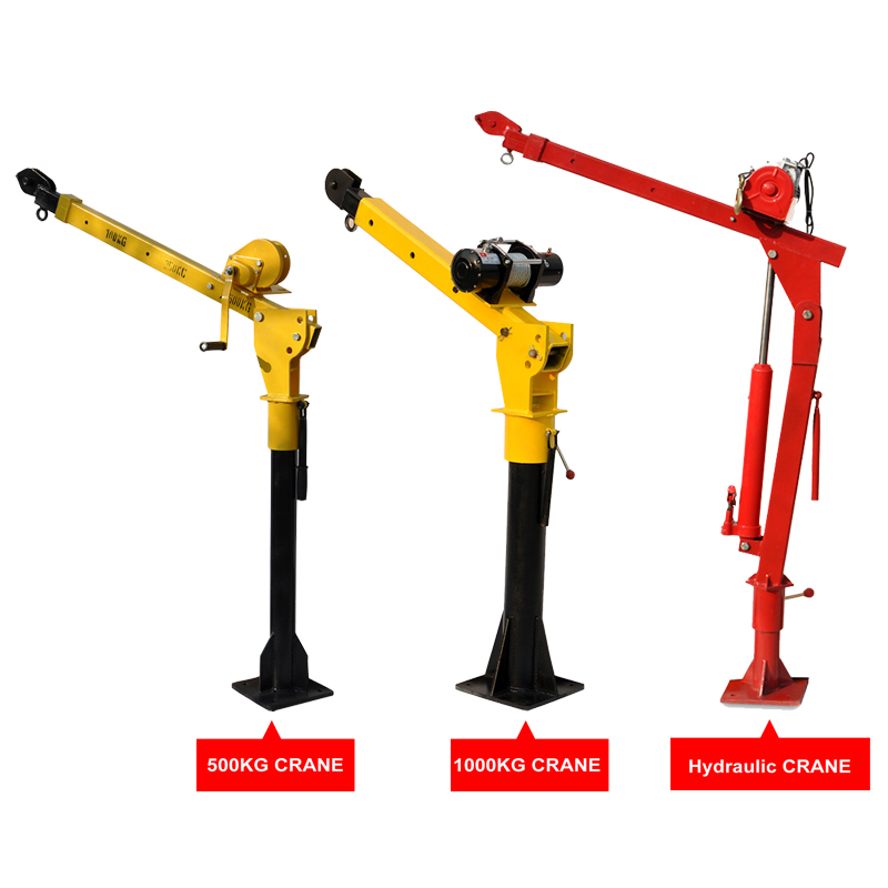 How much does a small truck crane cost in factory?