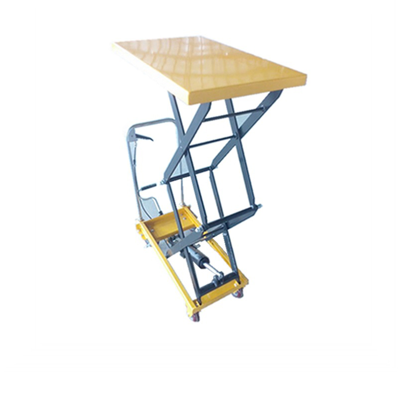 What is a hydraulic lift table?