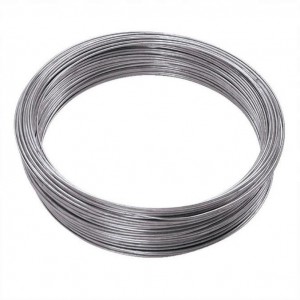 Electroplate galvanized iron wire