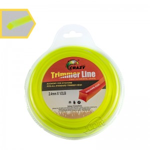 China OEM Honda Trimmer Line Factories –  Square Trimmer Line Blister Packaging – Judin