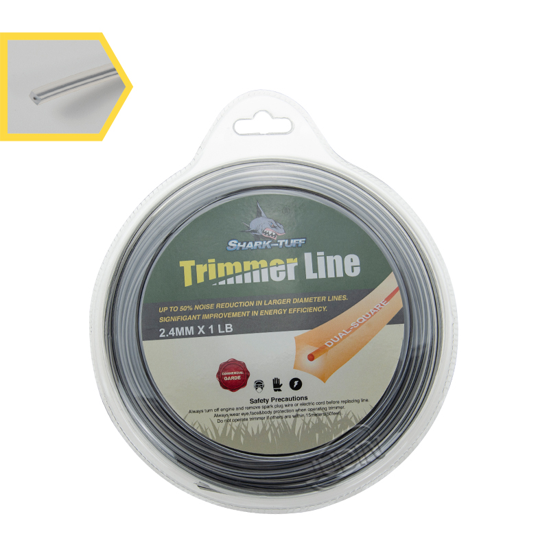 Dual Square Trimmer Line Blister Packaging