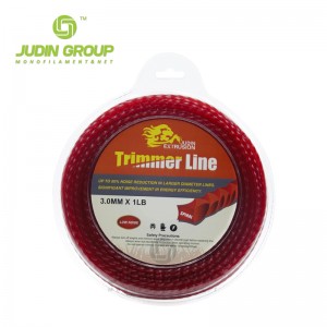 Square Twist Low Noise Blister Trimmer Line
