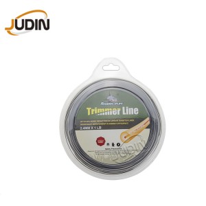 Dual round trimmer line  blister packaging