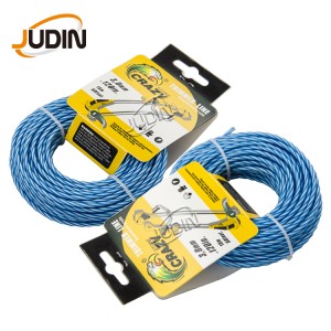 China OEM Lawn Trimmer Wire Factories –  New item Edge Twist trimmer line – Judin